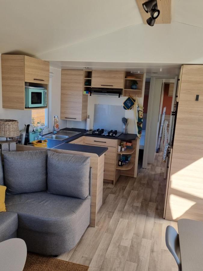 Mobilhome 6 personnes Biville-sur-Mer Exterior foto