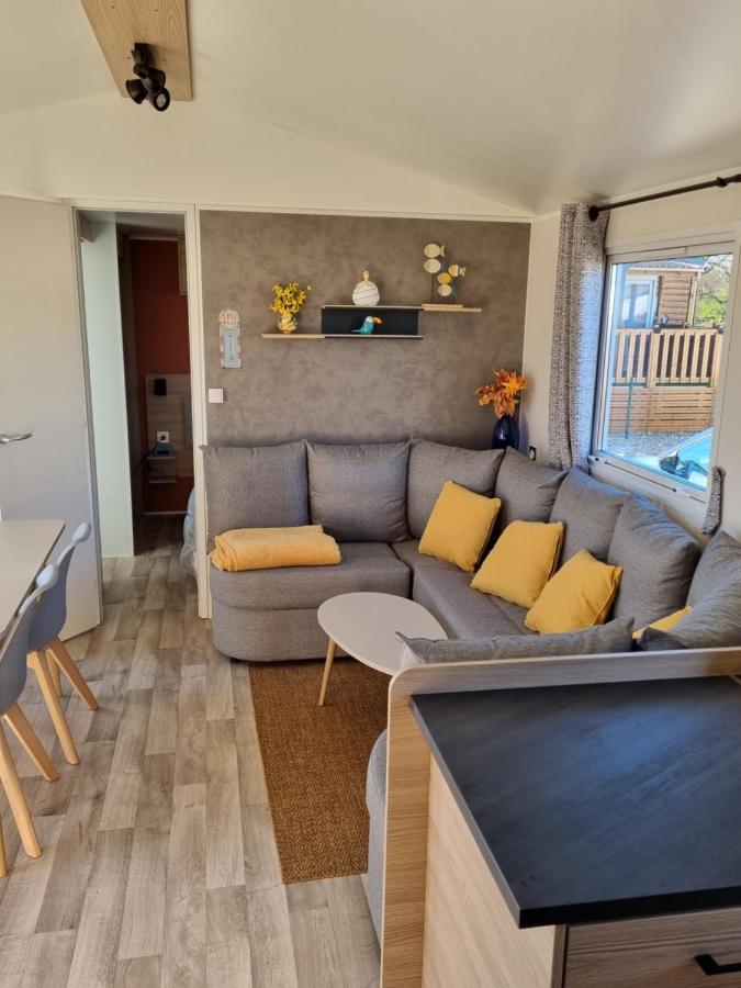 Mobilhome 6 personnes Biville-sur-Mer Exterior foto